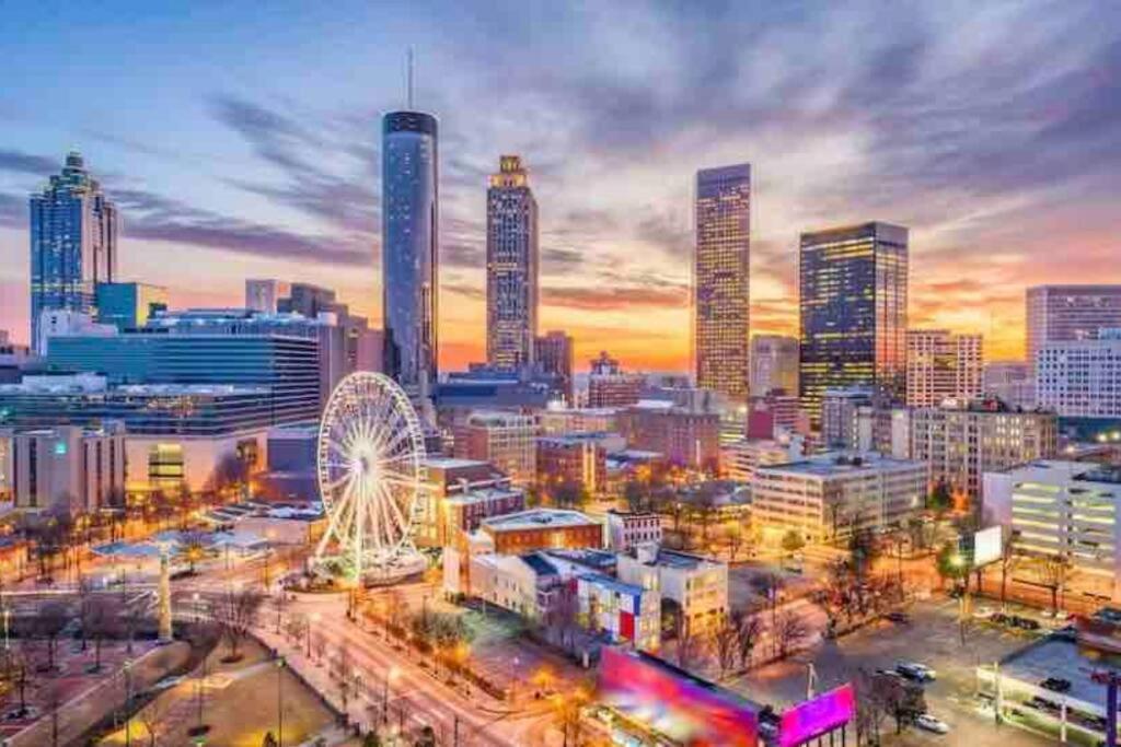 Bmw Suite King Bd,Wd, Fast Wifi Free Parking, Pool, Hospitals Atlanta Esterno foto